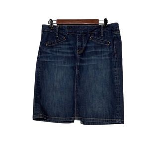 Gap Jeans Limited Edition Women’s Jean Skirt Dark Wash Blue